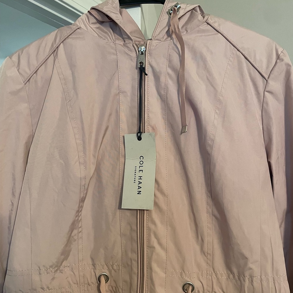 Cole Haan Pink Utility Jacket
